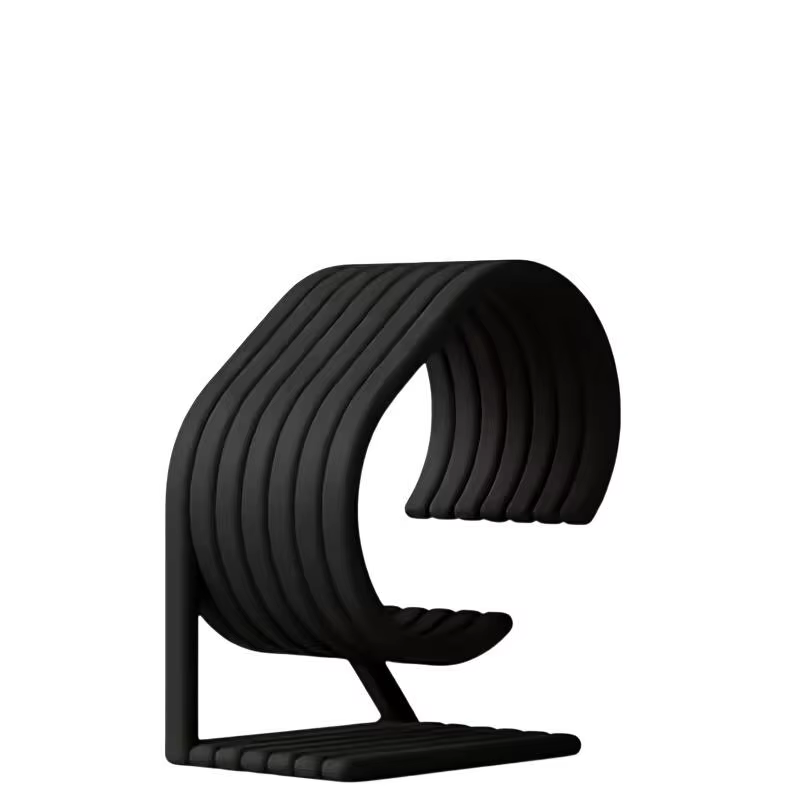 Support de présentation de montres de luxe pour 3 montres, base en velours pour collectionneurs et décoration de vitrine