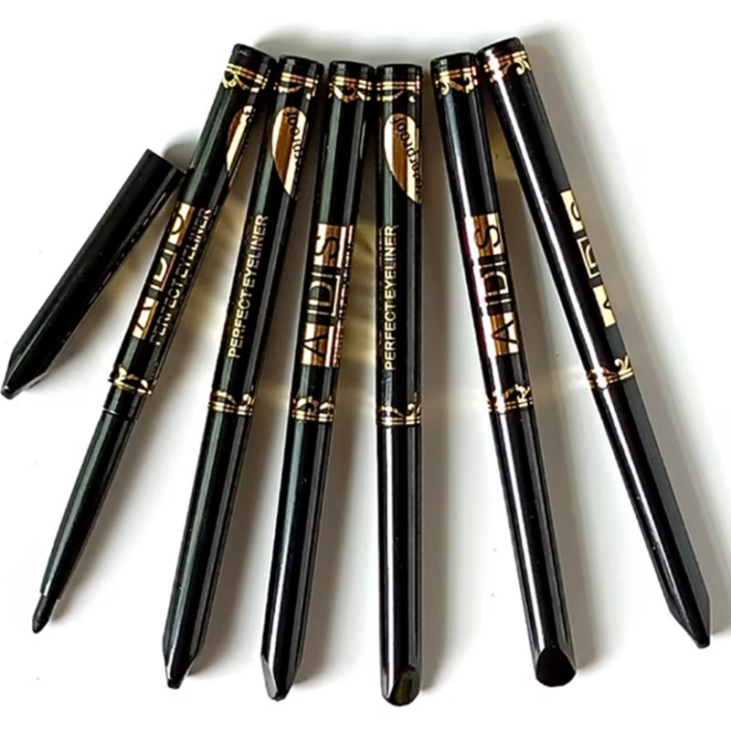 Crayons Eyeliner Noir et Marron 1/5/12 pièces – Longue Tenue