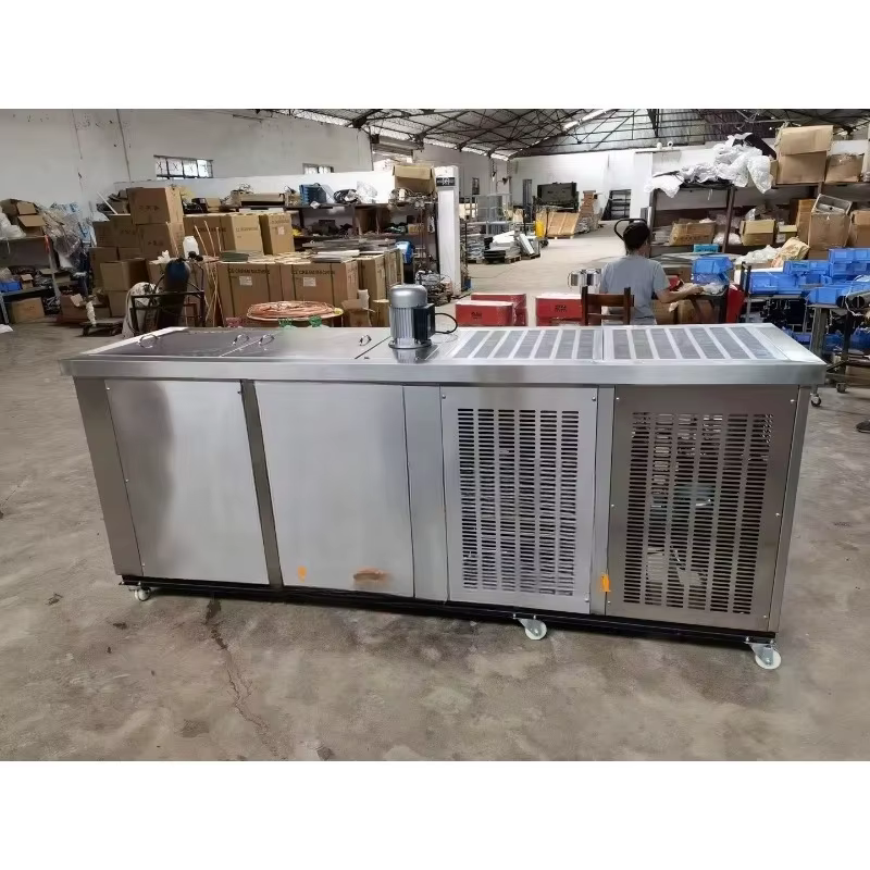 Machine à glace directe d'usine à bas prix, équipement de fabrication de glace commercial et industriel