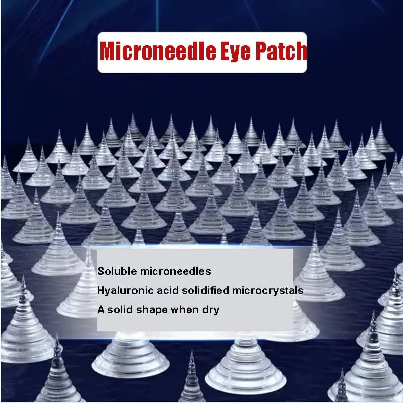Patchs de peptides à micro-aiguilles éclaircissants anti-rides