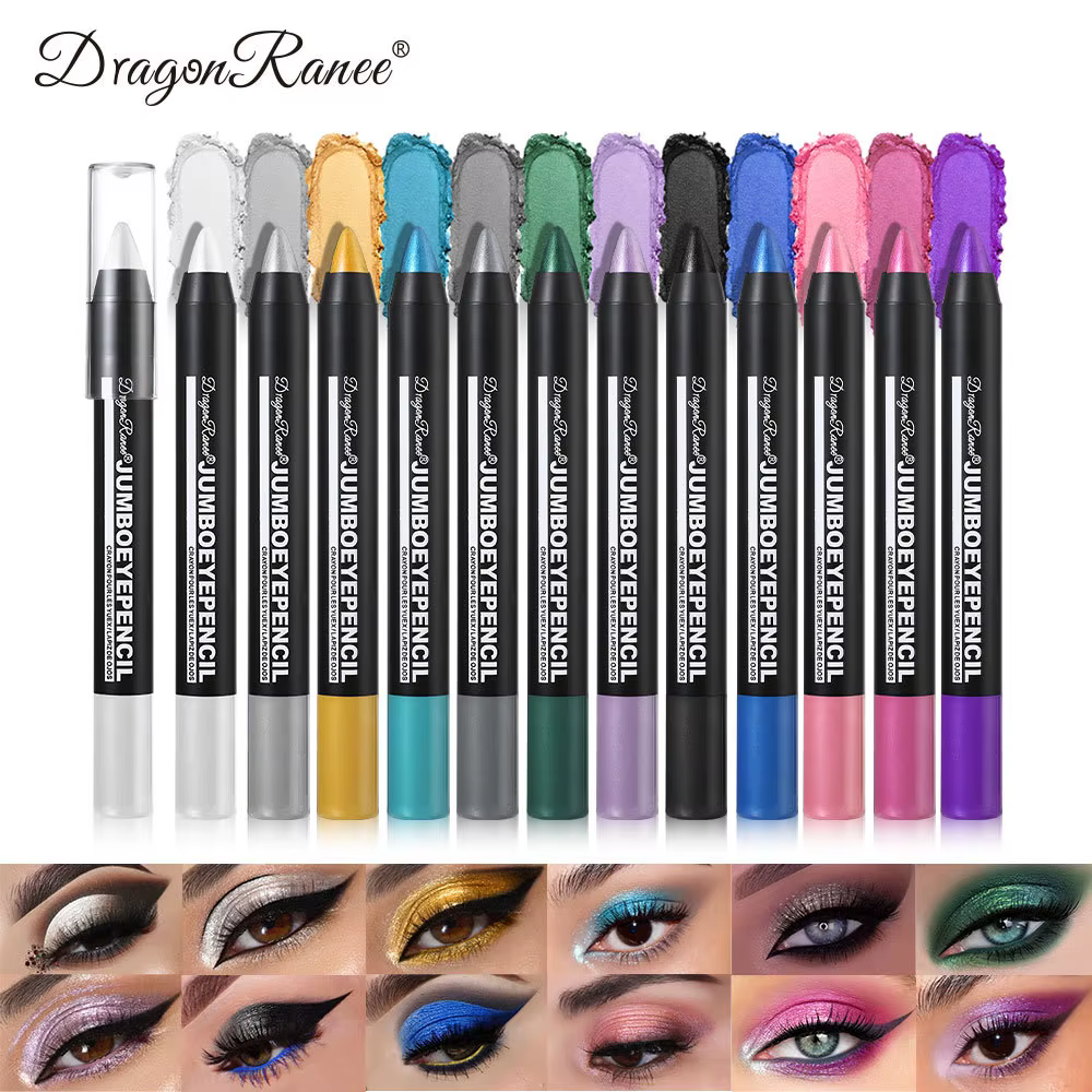 Bâton de crayon fard à paupières vert foncé fumé