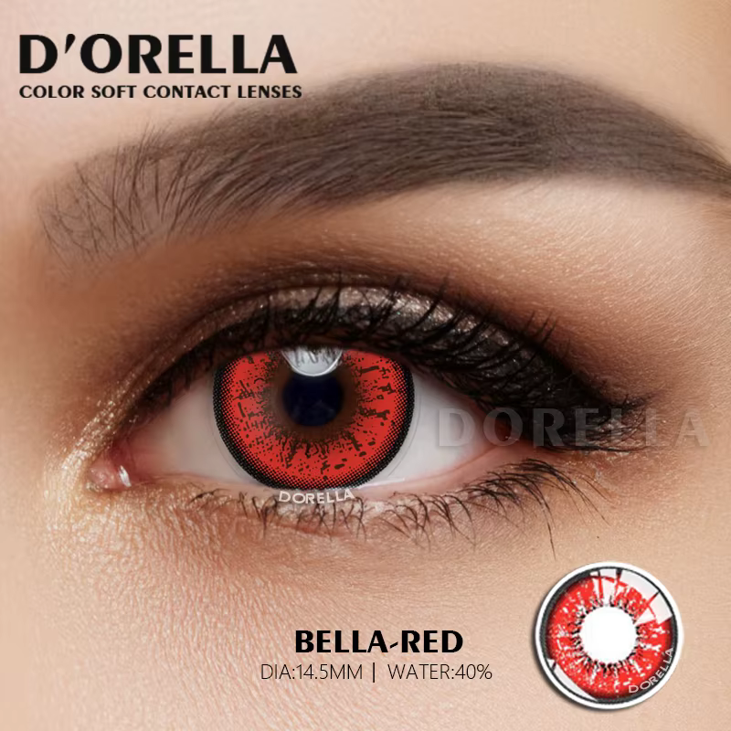 D'ORELLA-Lentilles de Contact Colorées pour les Yeux
