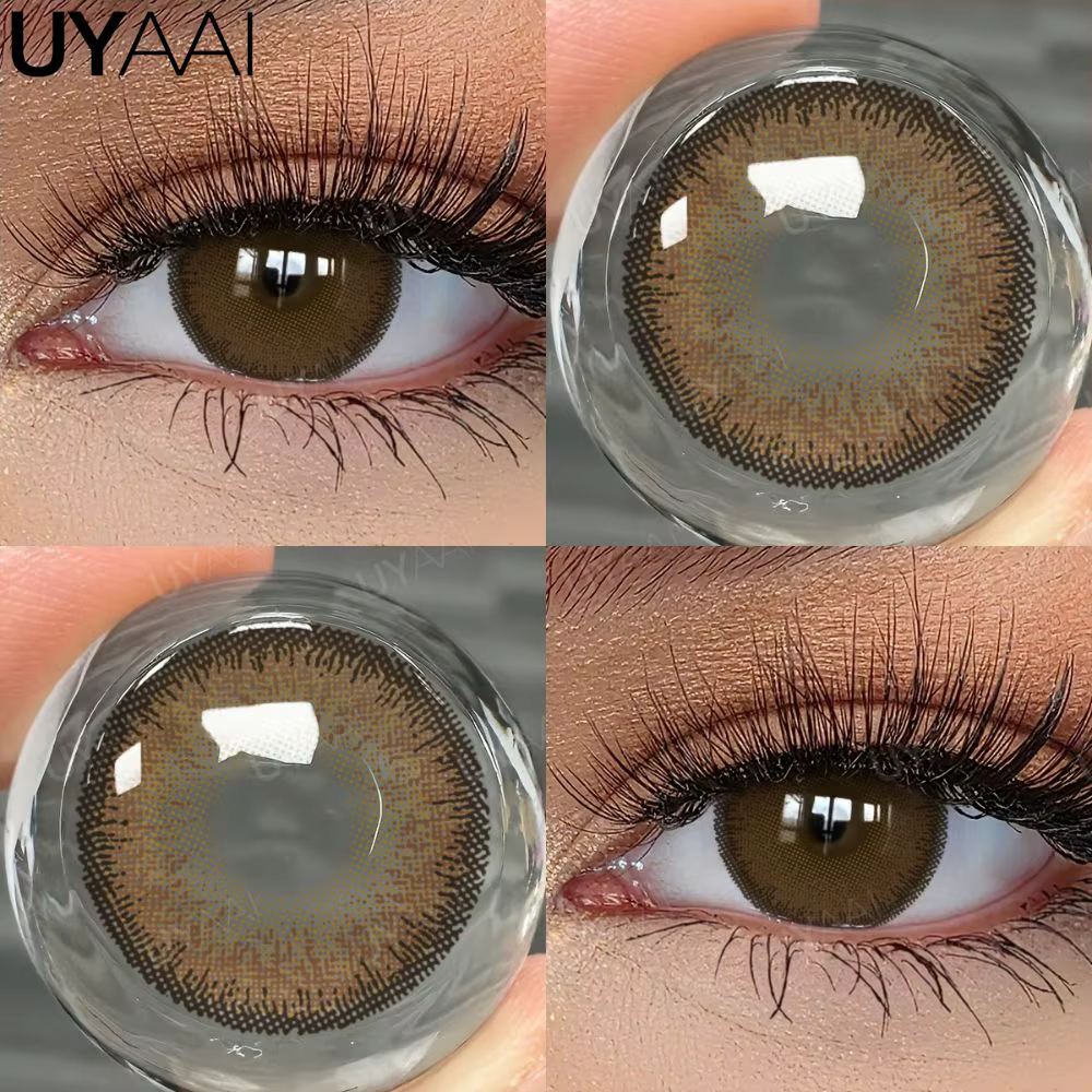 Lentilles de contact UYAAI : Lentilles de beauté noires