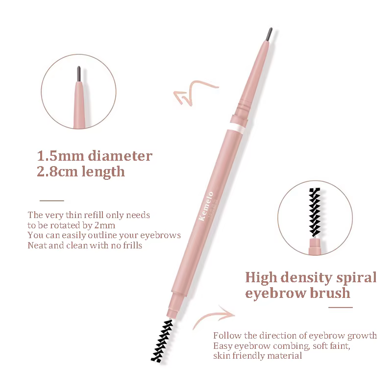 Crayon à sourcils Ultra fin à Double extrémité