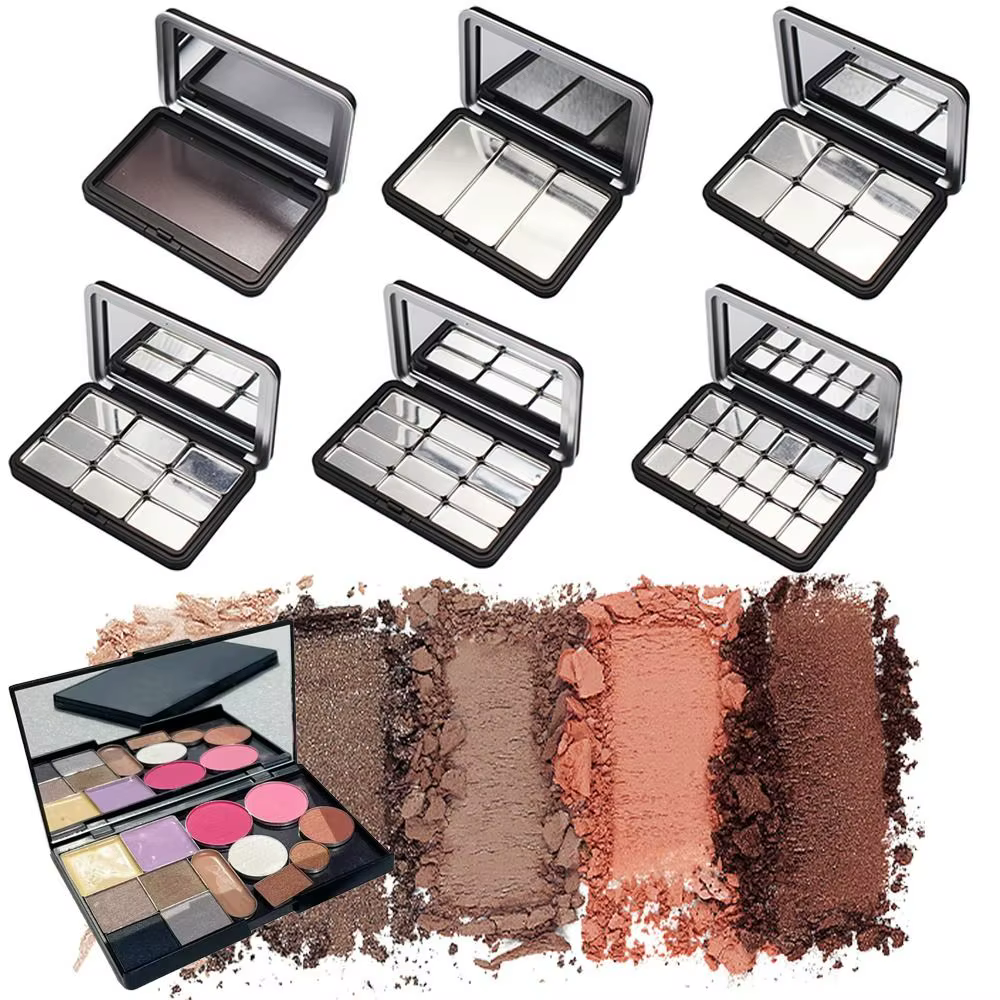Palette de fards à paupières multi-grilles DIY vide