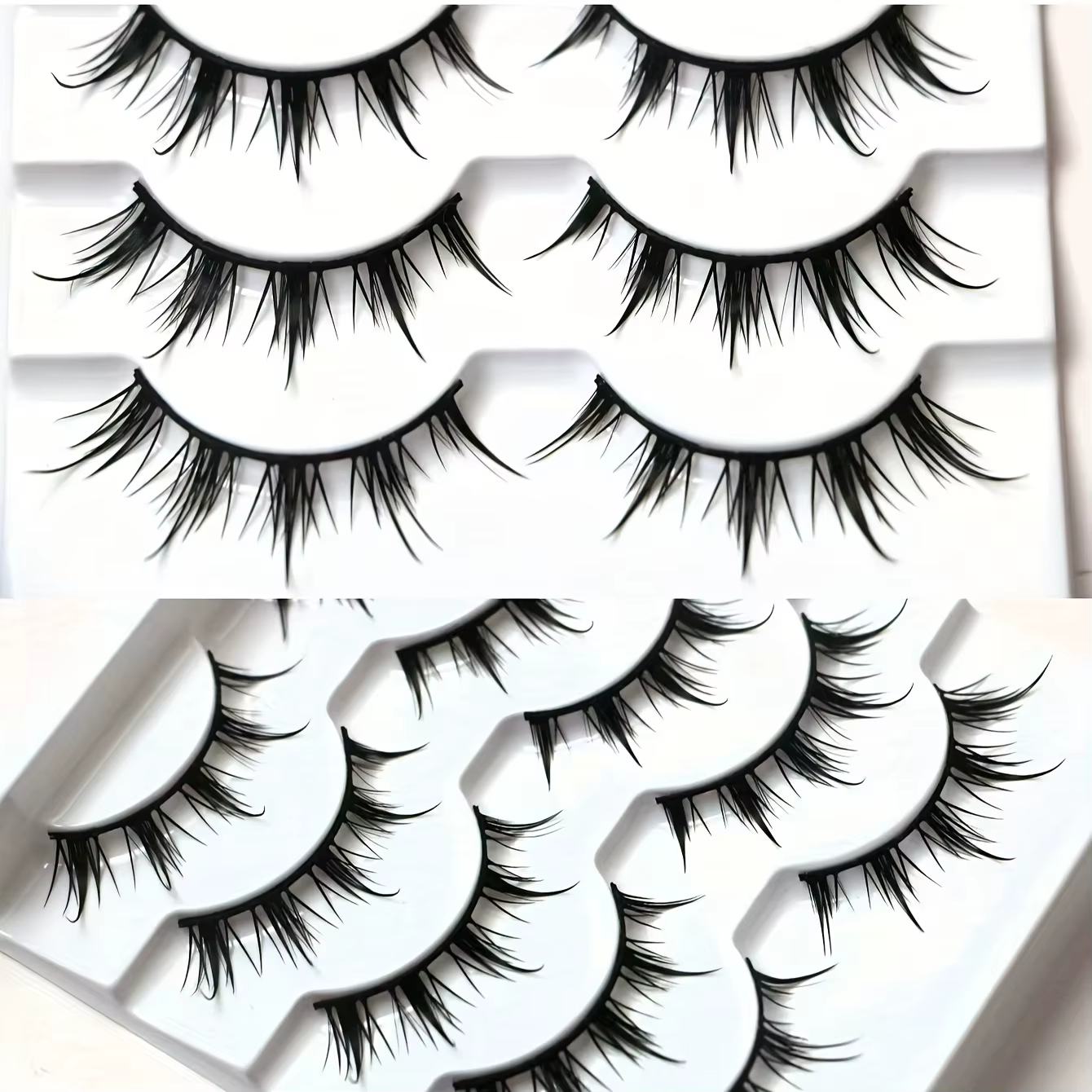 Faux cils inspirés de l'anime
