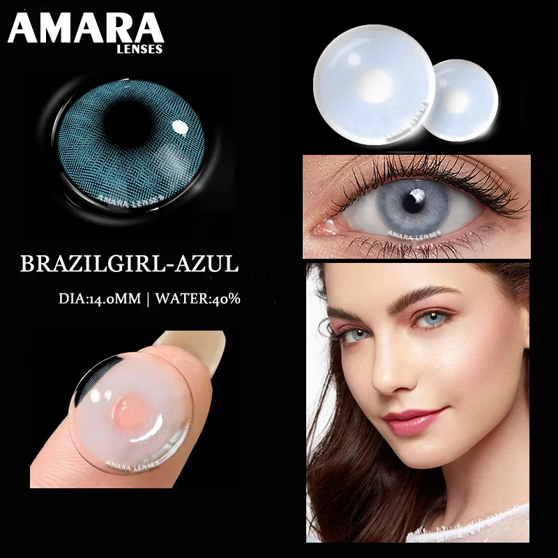 Lentilles de Contact Naturelles Souples pour Bol