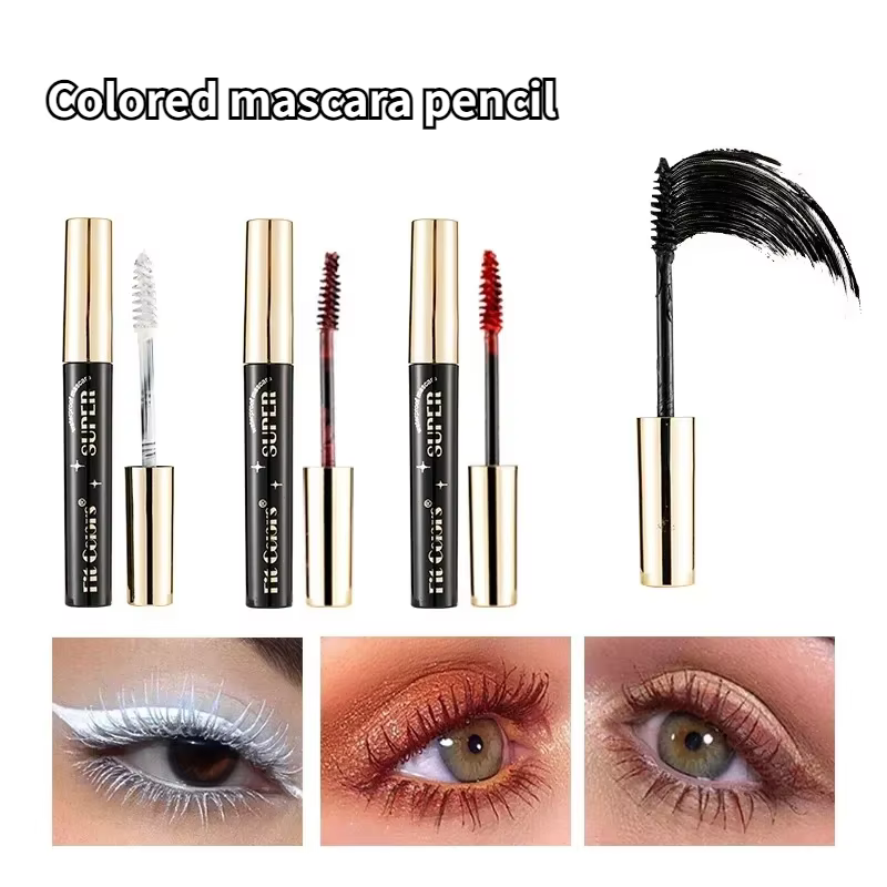 Mascara de couleur 14 boucles épaisses
