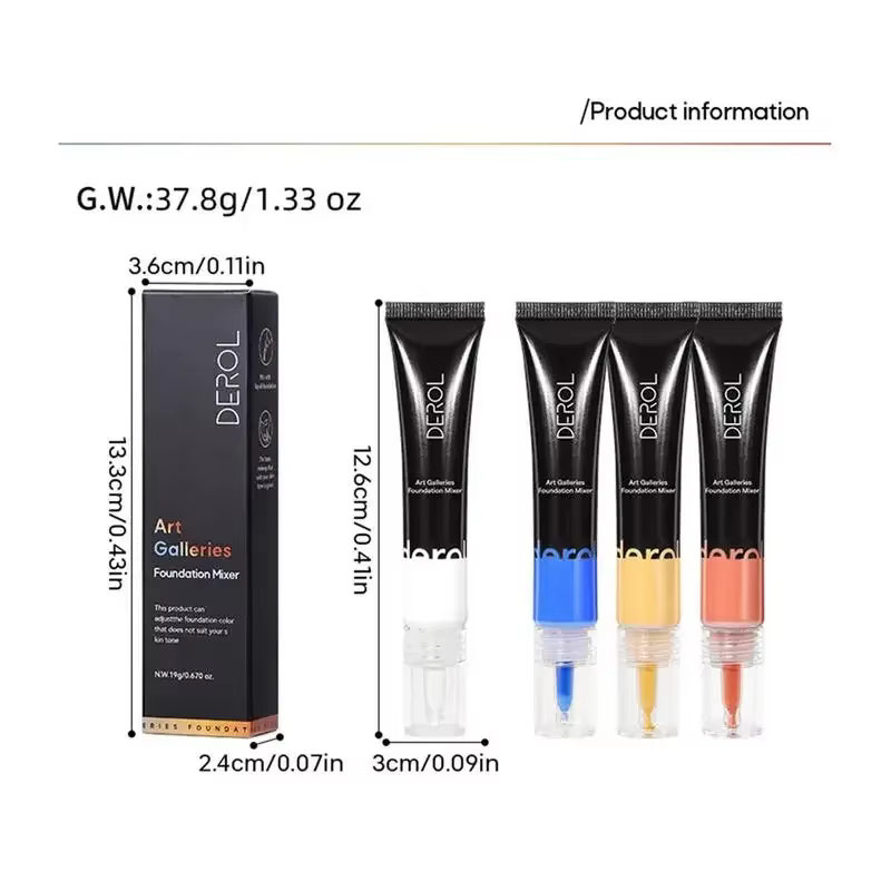 Base de maquillage correctrice 4 couleurs