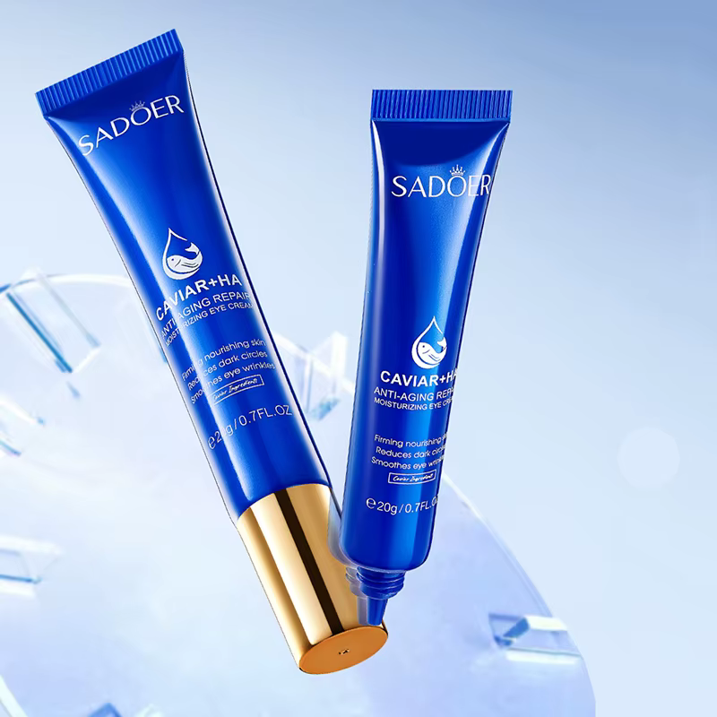 SADOER Caviar acide hyaluronique crème pour les yeux Anti cernes élimination