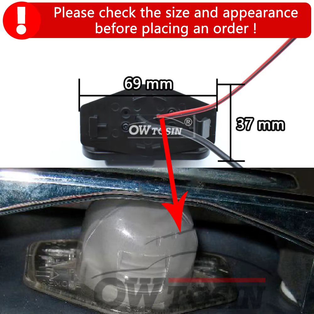 Caméra de voiture AHD 1920x1080P pour Honda CR-V SUV MK3 Insight MK2 2007 – 2014, moniteur vidéo de stationnement inversé, Vision nocturne étanche