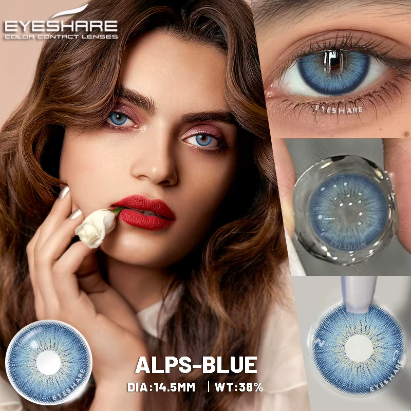 EYESHARE 1 paire de lentilles de Contact de couleur de mode pour les yeux