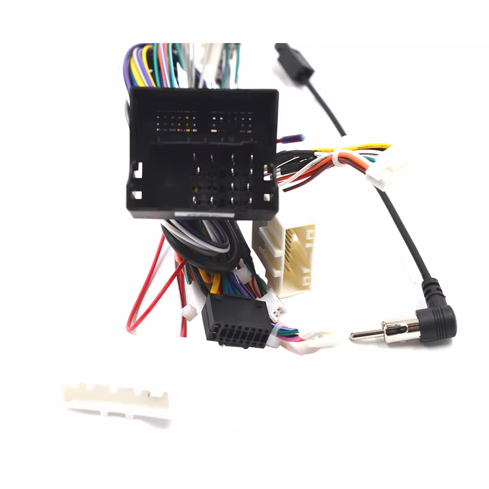 Boîtier Canbus Android pour Renault Mégane 3, Renault Trafic, faisceau 16 broches, câbles d'alimentation, alimentation autoradio, 2008-2014