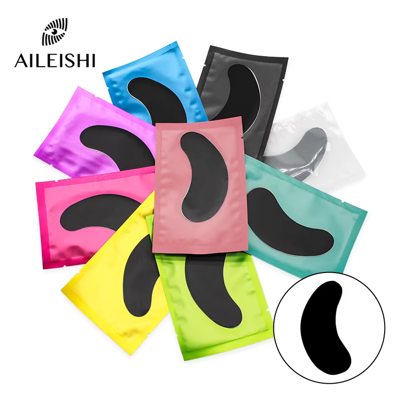 Patchs noirs de rembourrage pour Extension de cils