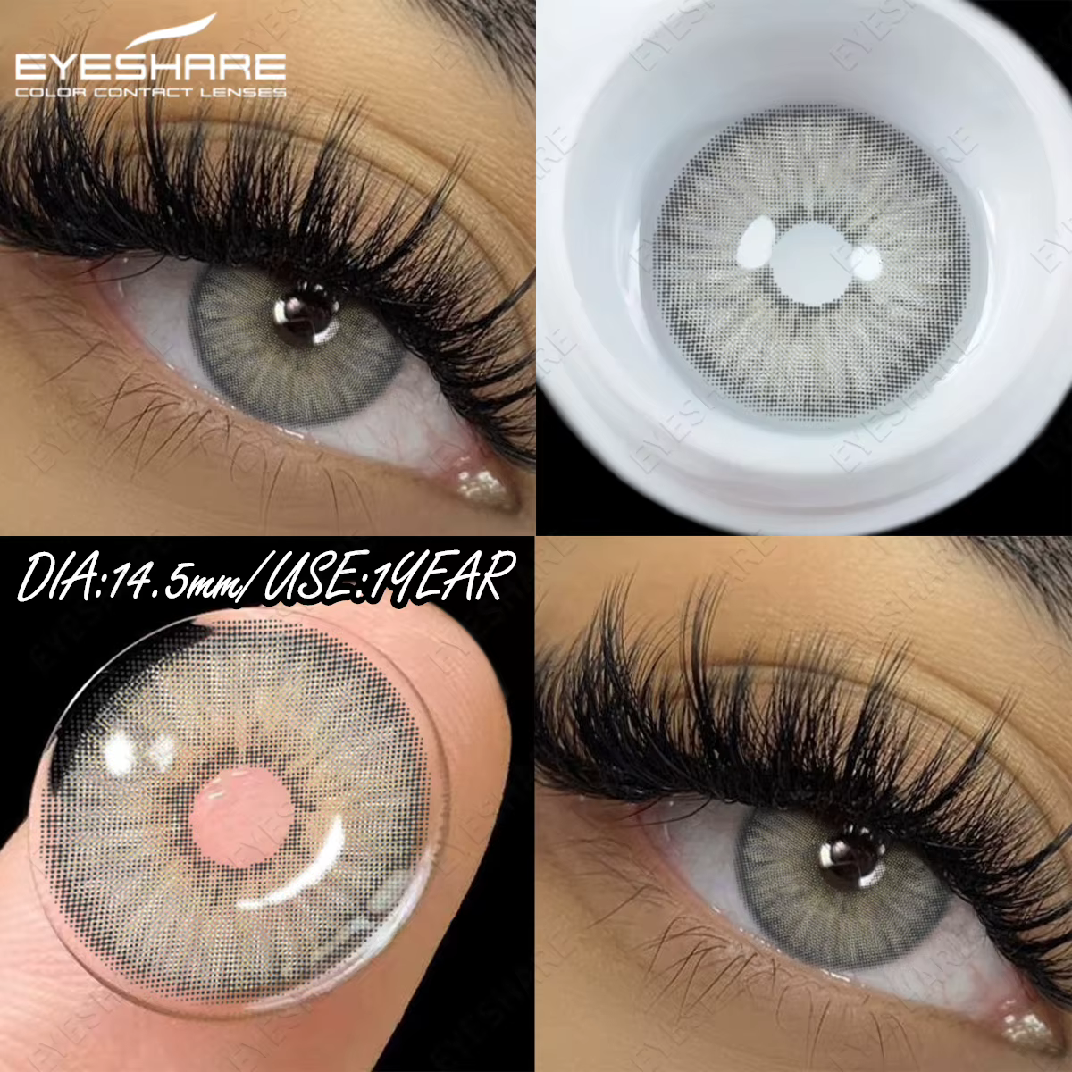 EYESHARE lentilles de contact colorées naturelles