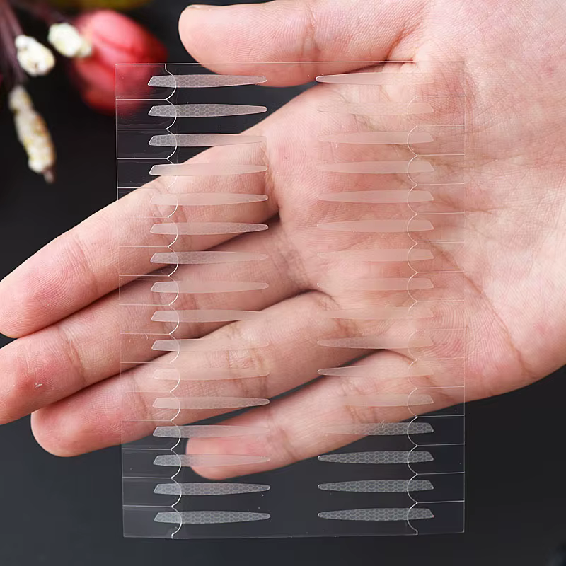 32 pièces/feuille Double bande de paupière Ultra rester beaux yeux Invisible imperméable