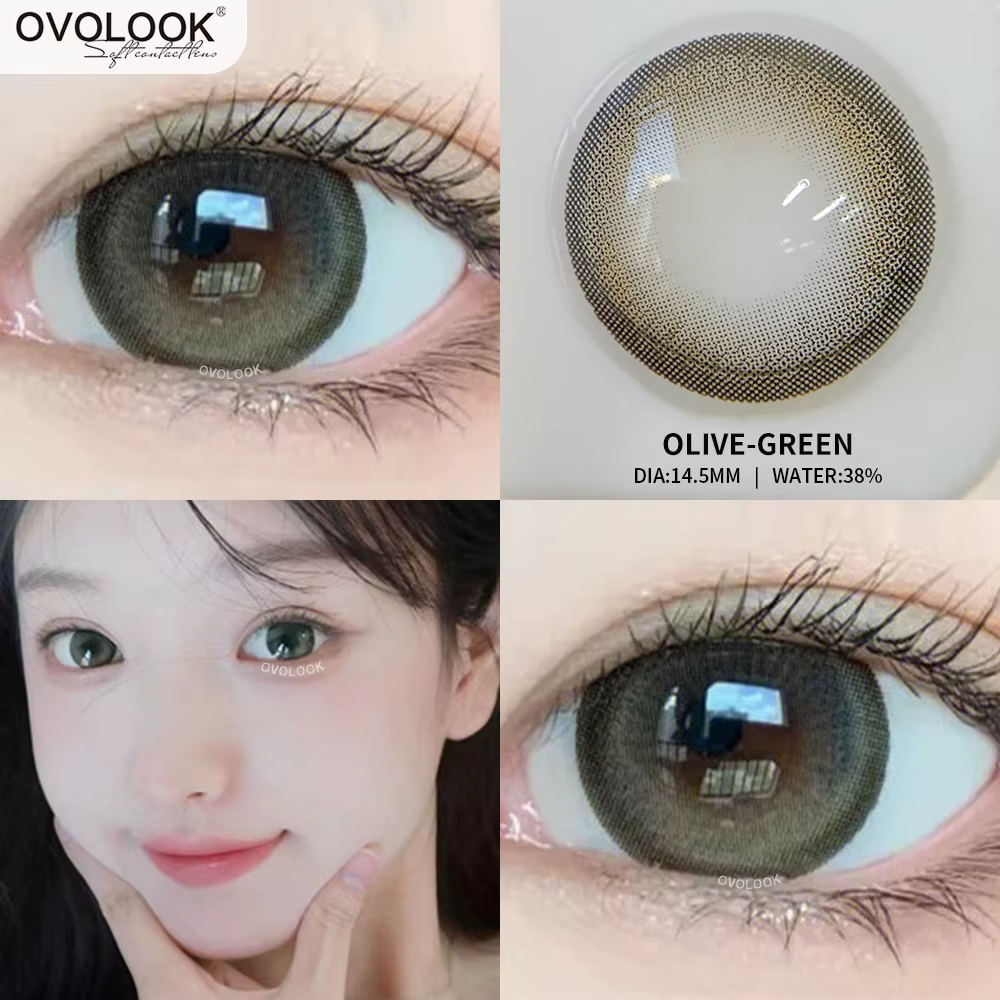 1 paire beauté 10 couleurs lentilles de Contact pour les yeux naturel élève couleur lentille