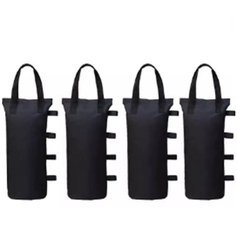 Sac de sable pour tente extérieure, Base coupe-vent, publicité, sac de sable fixe, pare-soleil, parapluie, équipement de Camping étanche, 1 à 4 pièces