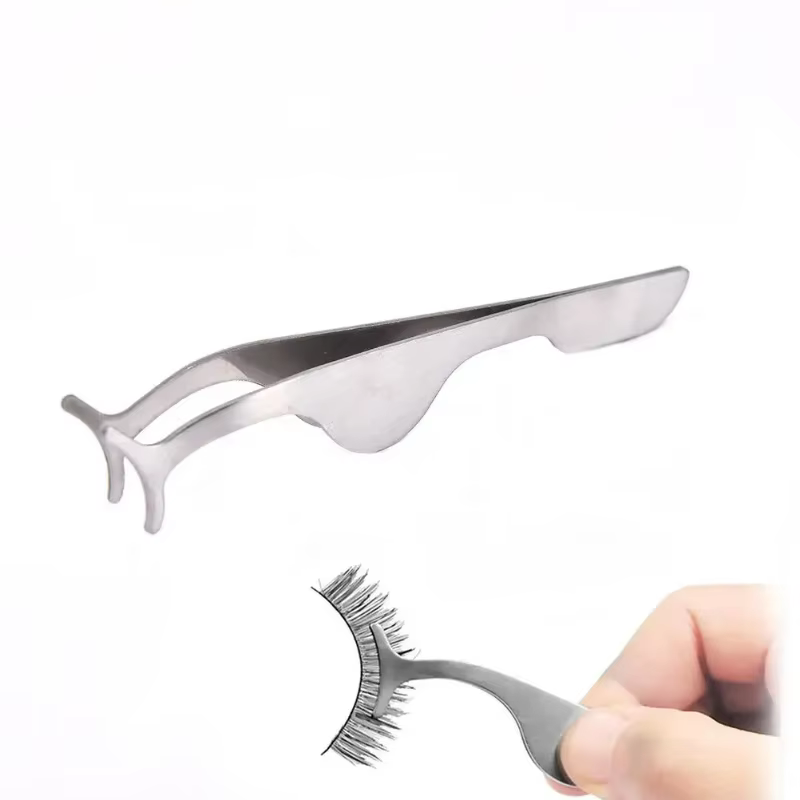 Pince à faux cils, applicateur de faux cils