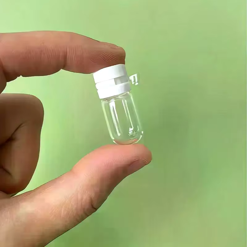 10 flacons transparents de 2 ml, prêts pour le voyage, étanches, pour démaquillant, pratiques pour la beauté en déplacement