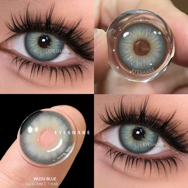 EYESHARE 1 paire de lentilles de Contact colorées pour les yeux