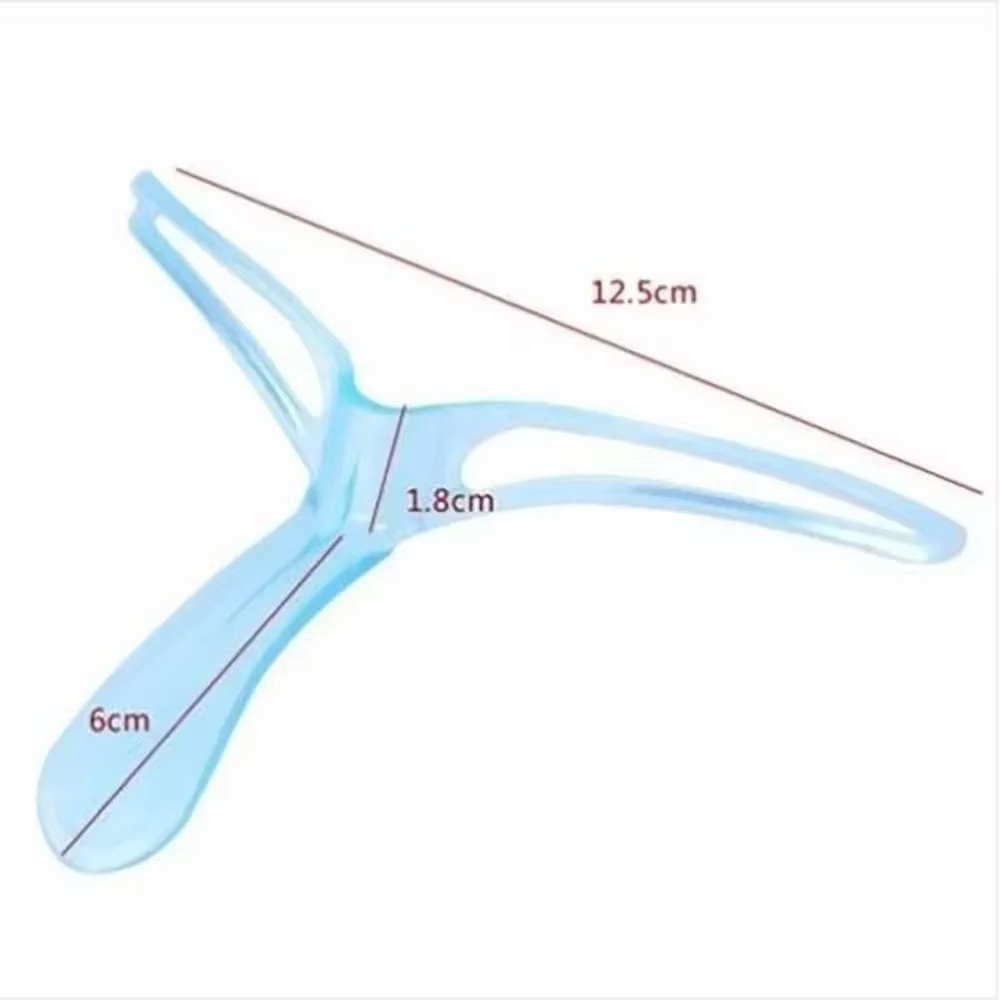 Modèle de sourcils pochoirs de maquillage pour les yeux toilettage façonnage aide