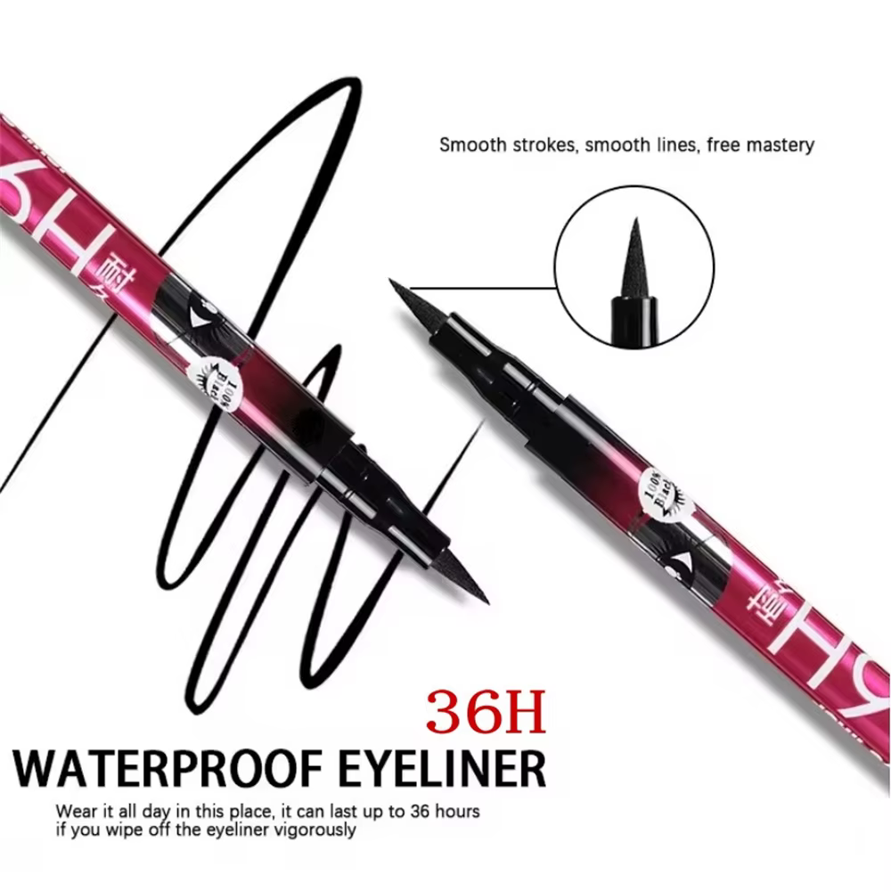 Crayons Eyeliner liquide noirs Ultra durables 36H