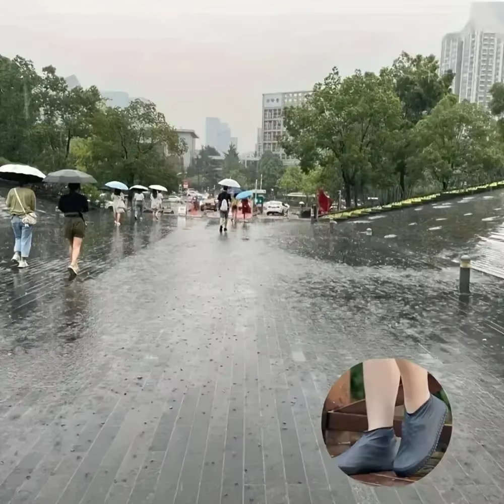 Couvre-chaussures de pluie imperméables, couvre-chaussures de protection, bottes, équipement, articles ménagers, maison, jardin