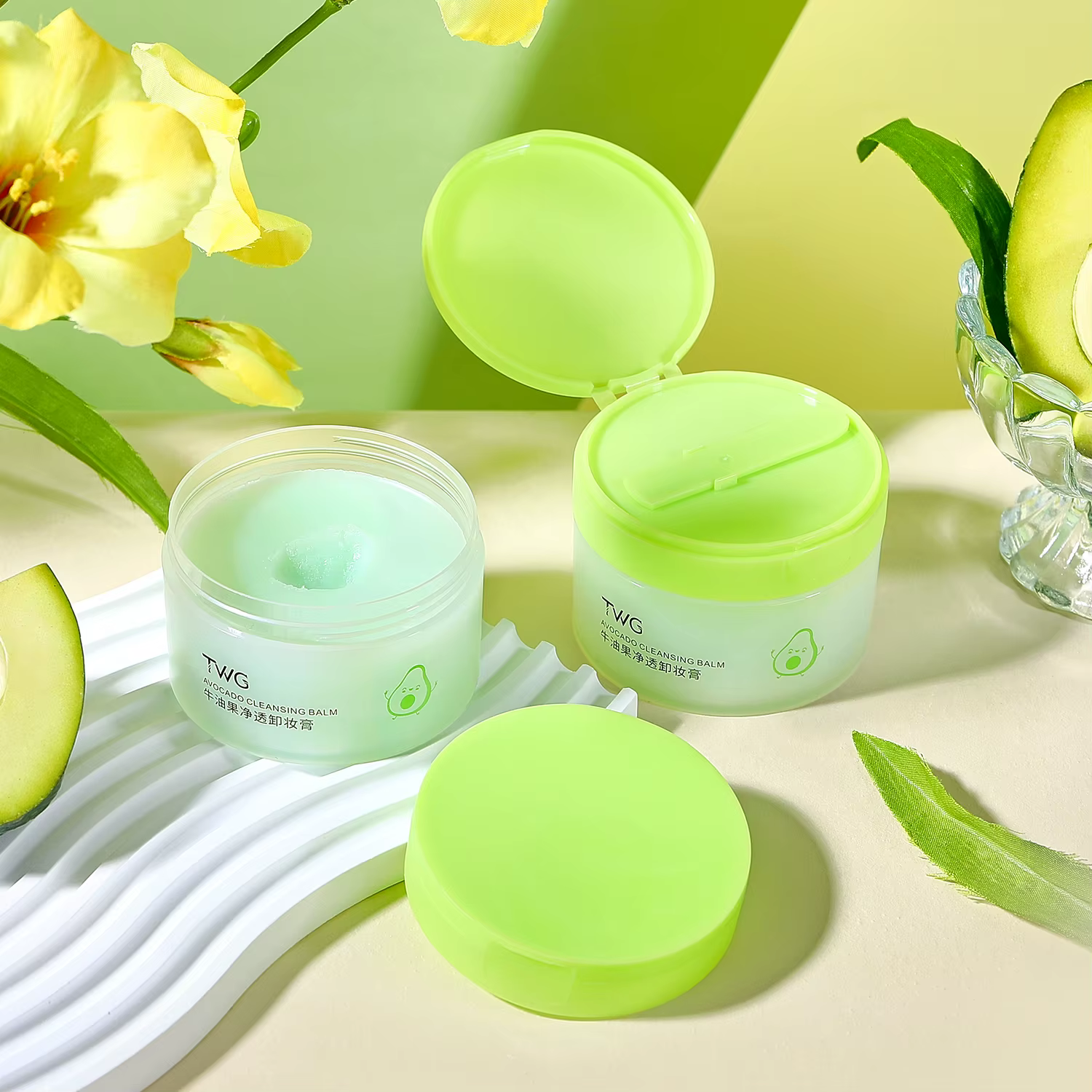 Crème démaquillante avocat pour femmes