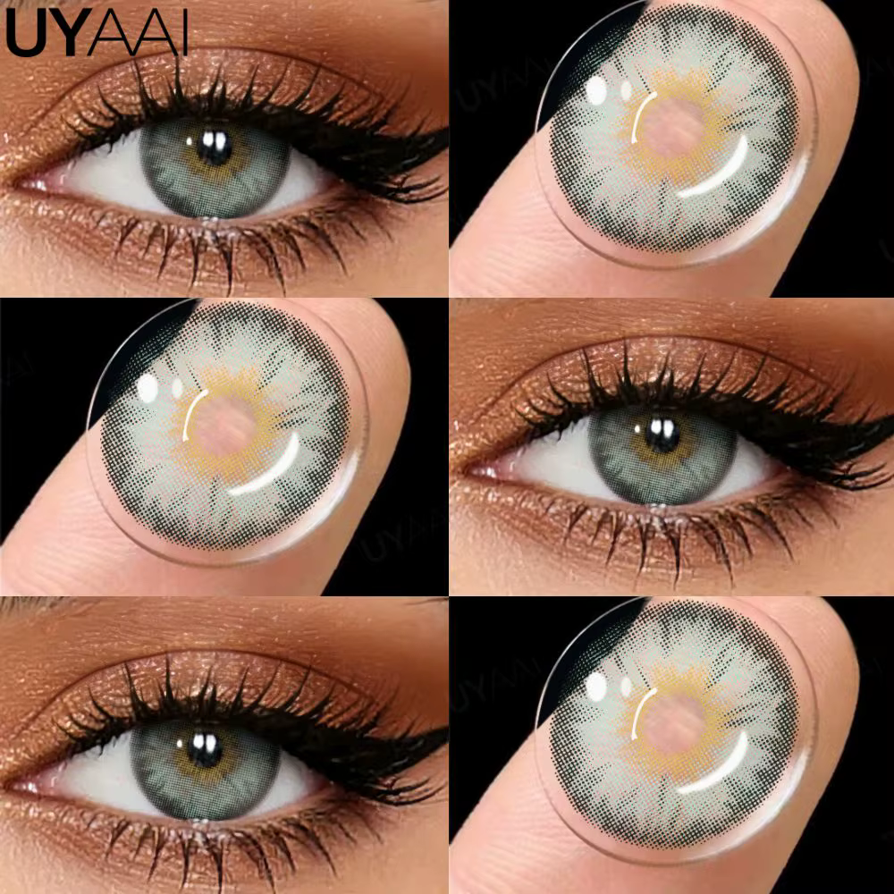 Lentilles de contact colorées UYAAI Siri Green