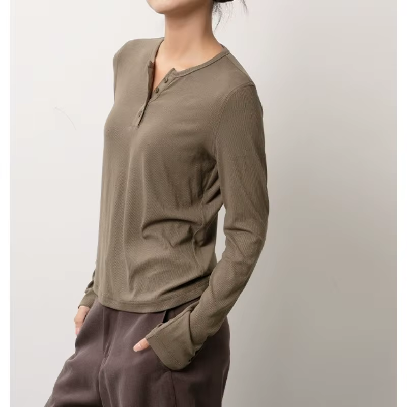 Chemise inférieure pour femme, manteau d'hiver, haut intérieur, automne et hiver, velours épais, manches longues, bas, pull tricoté
