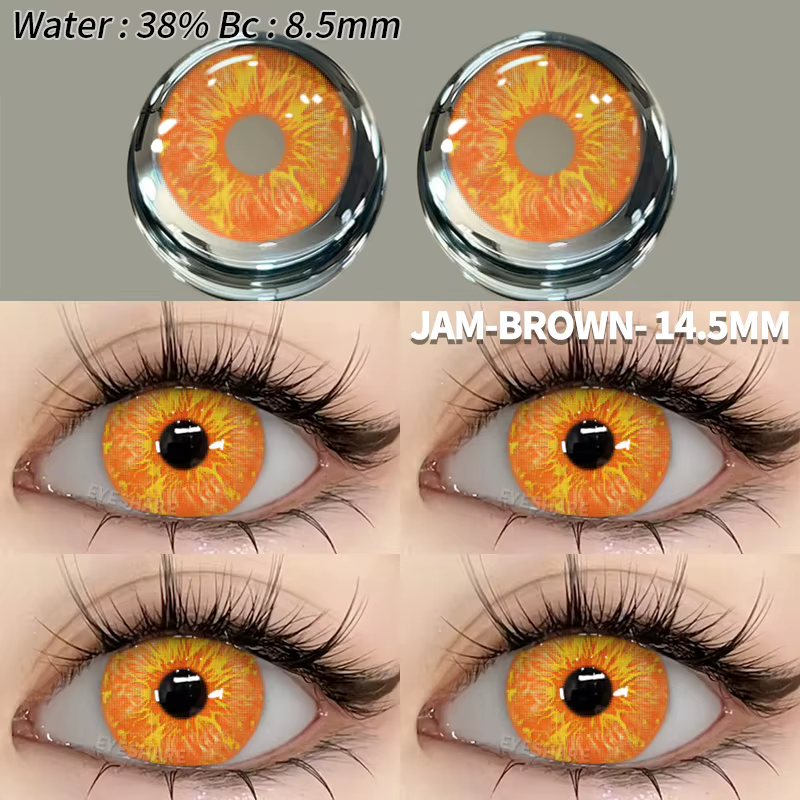 EYESHARE Halloween lentilles de contact couleur 1 paire mignon Anime Cosplay