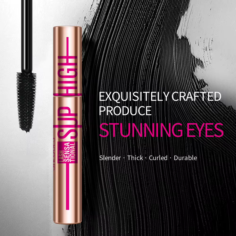 Mascara fin et épais, résistant à l'eau