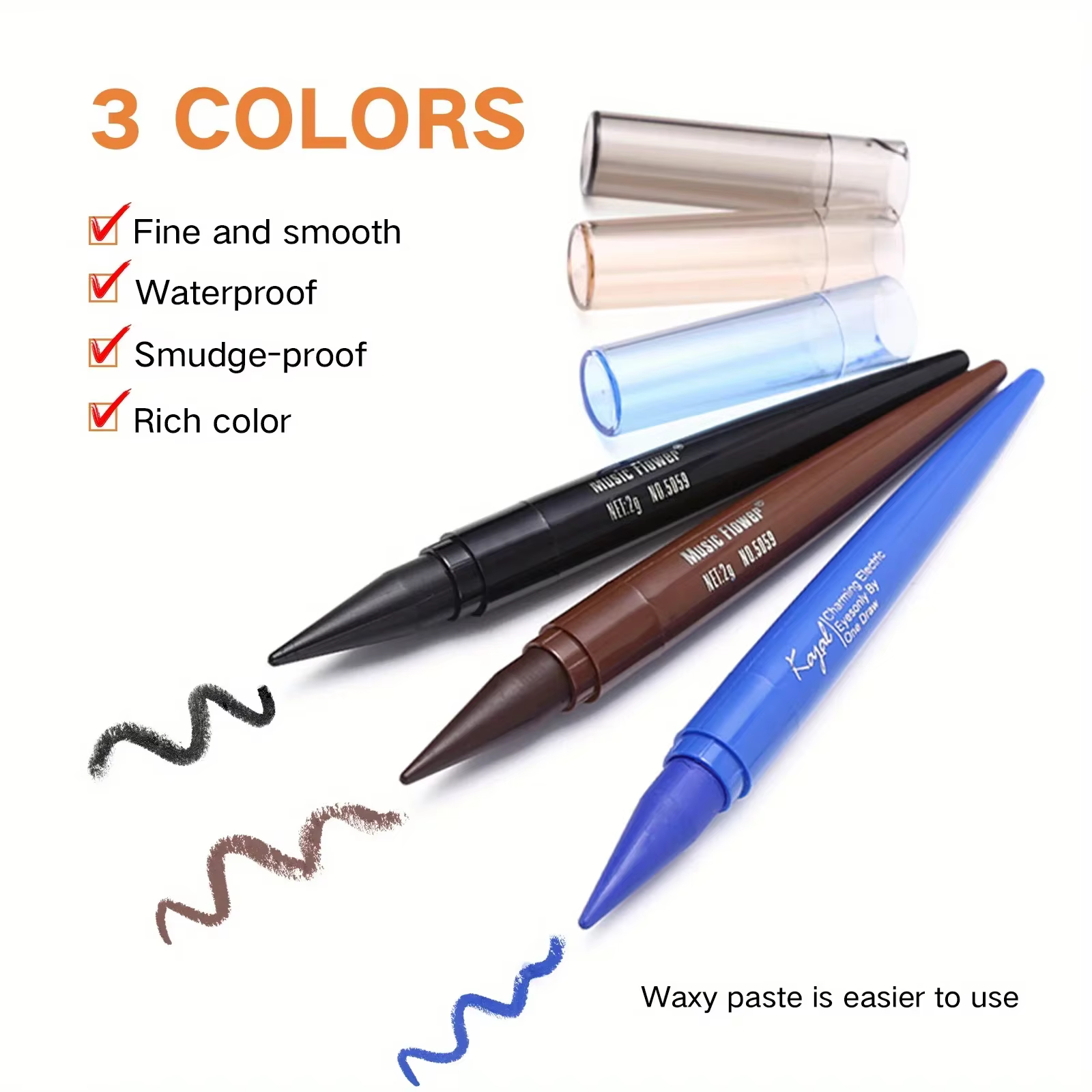 Eyeliner liquide longue durée