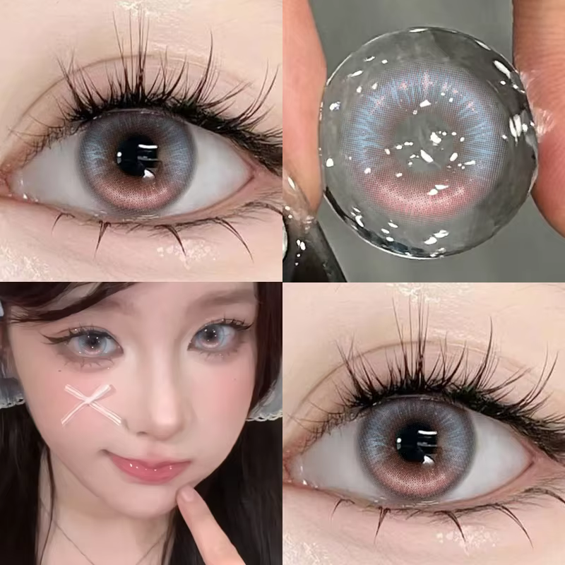 Mill Creek nouvelles lentilles pour les yeux brunes 1 paire