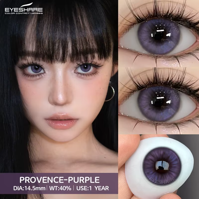 EYESHARE 1 paire de nouvelles lentilles coréennes