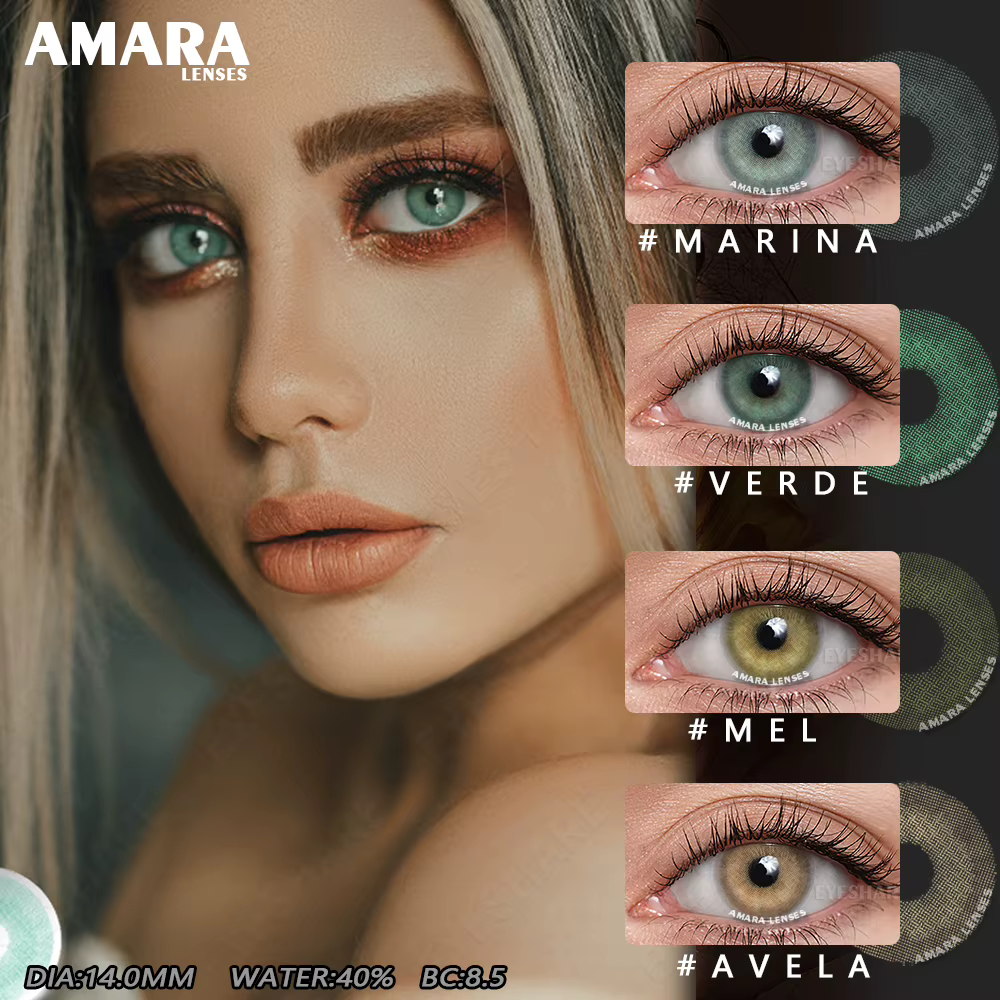 Lentilles de Contact Naturelles Souples pour Bol