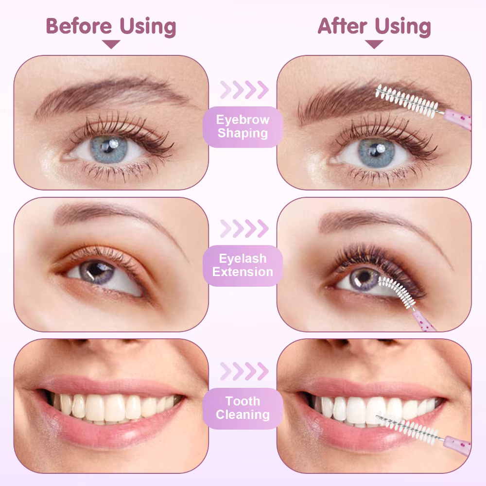 MAYOOC Mini brosse à sourcils