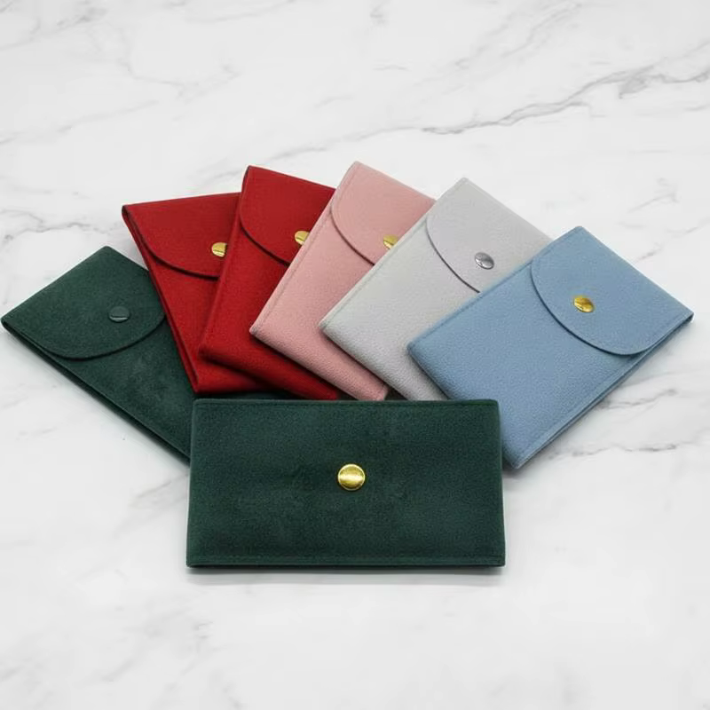 Sac de rangement pour montres en velours, anti-poussière, doublure douce anti-rayures, fermeture à pression, pour collection et voyages quotidiens
