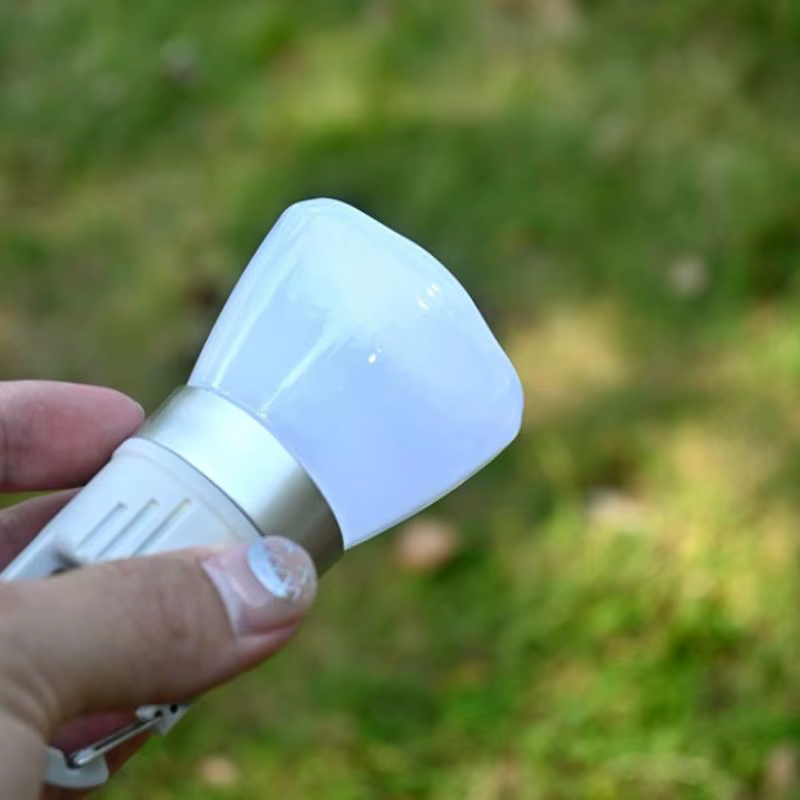 Lanterne de camping mini LED, design bouchon de bouteille, portable, à suspendre, pour tente, randonnée, pique-nique, urgence