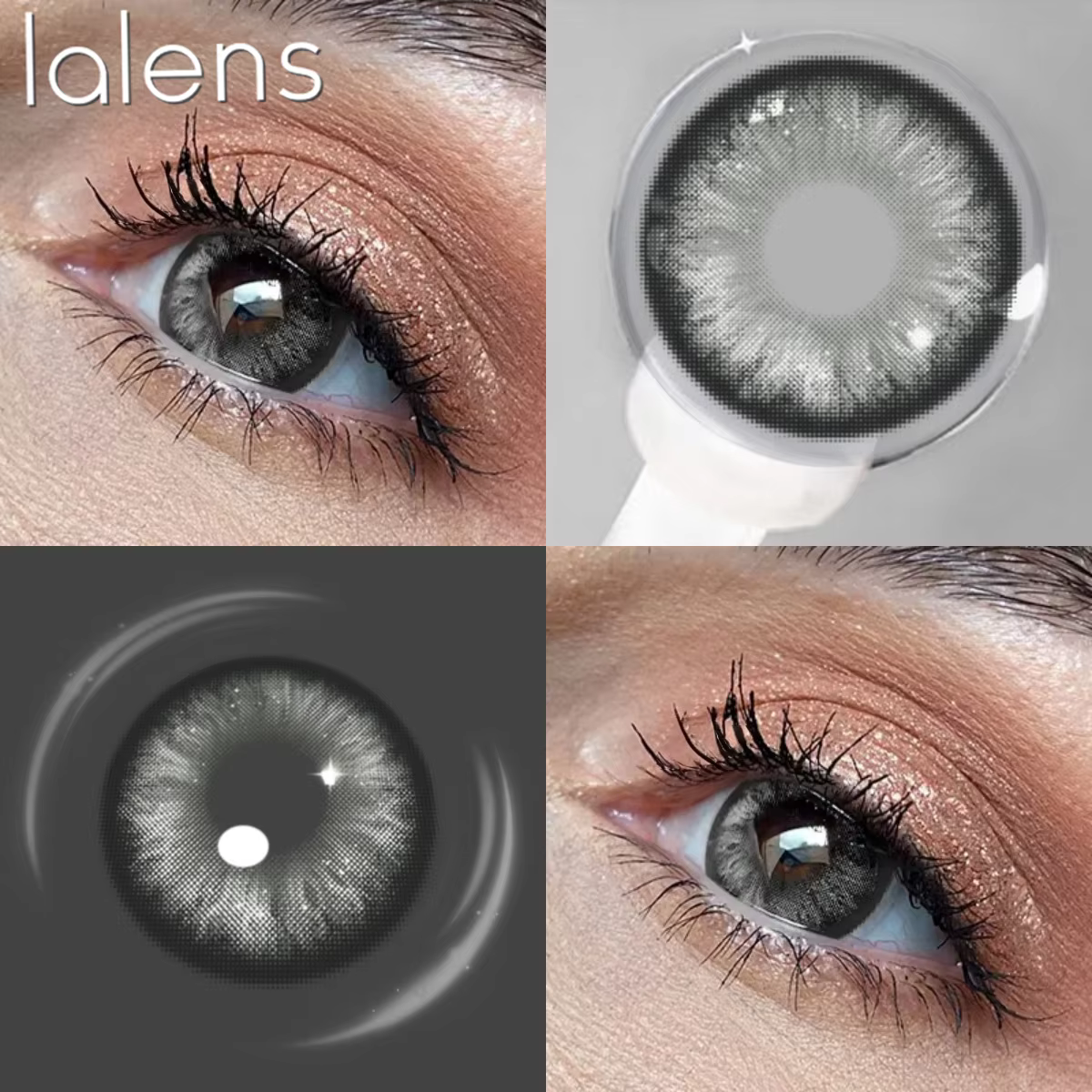 Lentilles de contact colorées Lalens Cleopatra à pupille étroite