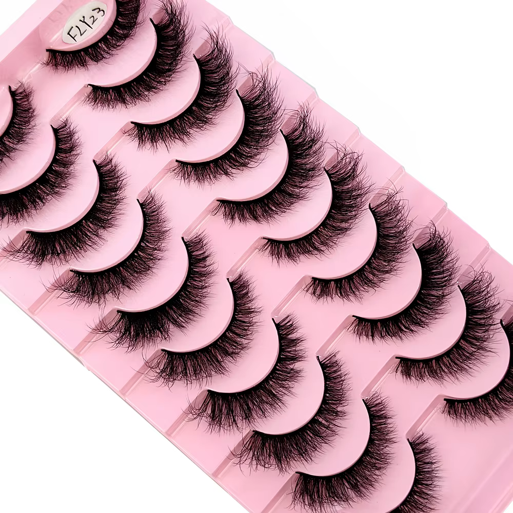 Faux-cils 3D en faux vison
