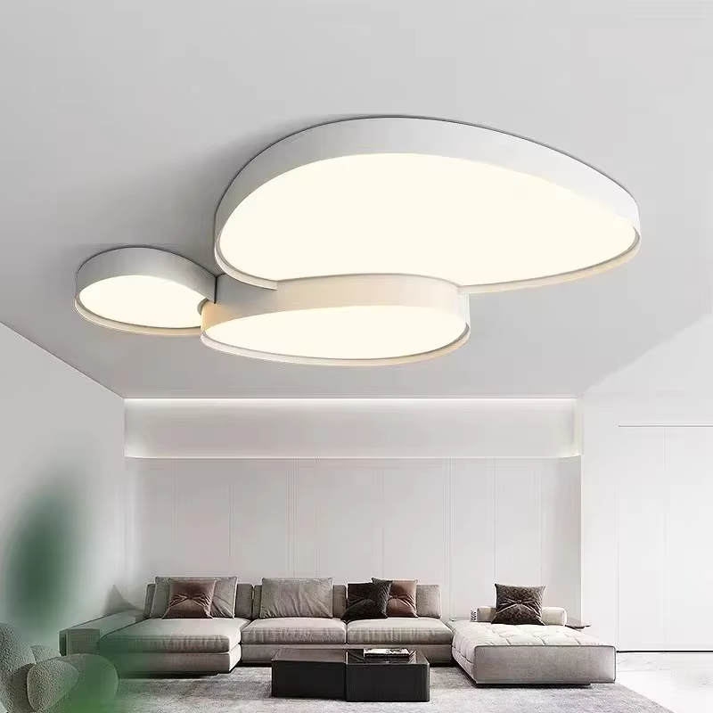 Lampe de plafond pour salon, lustres LED modernes pour salle à manger, chambre à coucher, décoration nordique simple pour la maison, luminaires de plafond LED