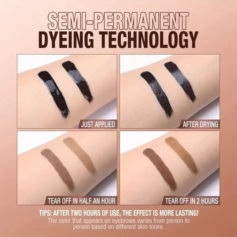 Mascara Teintant Peel-Off pour Sourcils