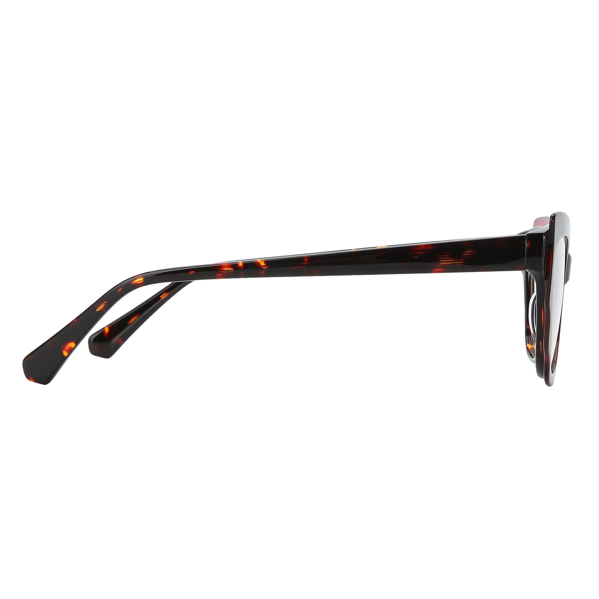 Lunettes œil de chat classiques en coquille de tortue pour femmes