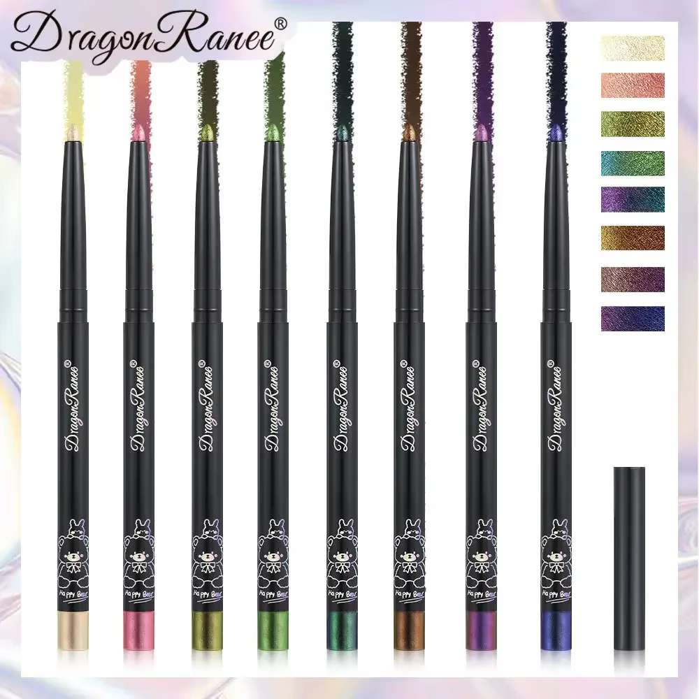 Crayon de fard à paupières métallique à paillettes