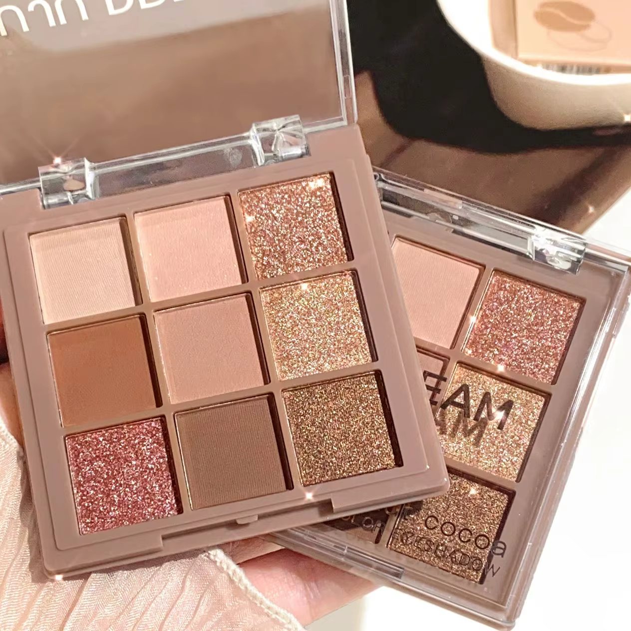 Palette Luxueuse de Fards à Paupières de 9 à 18 Couleurs