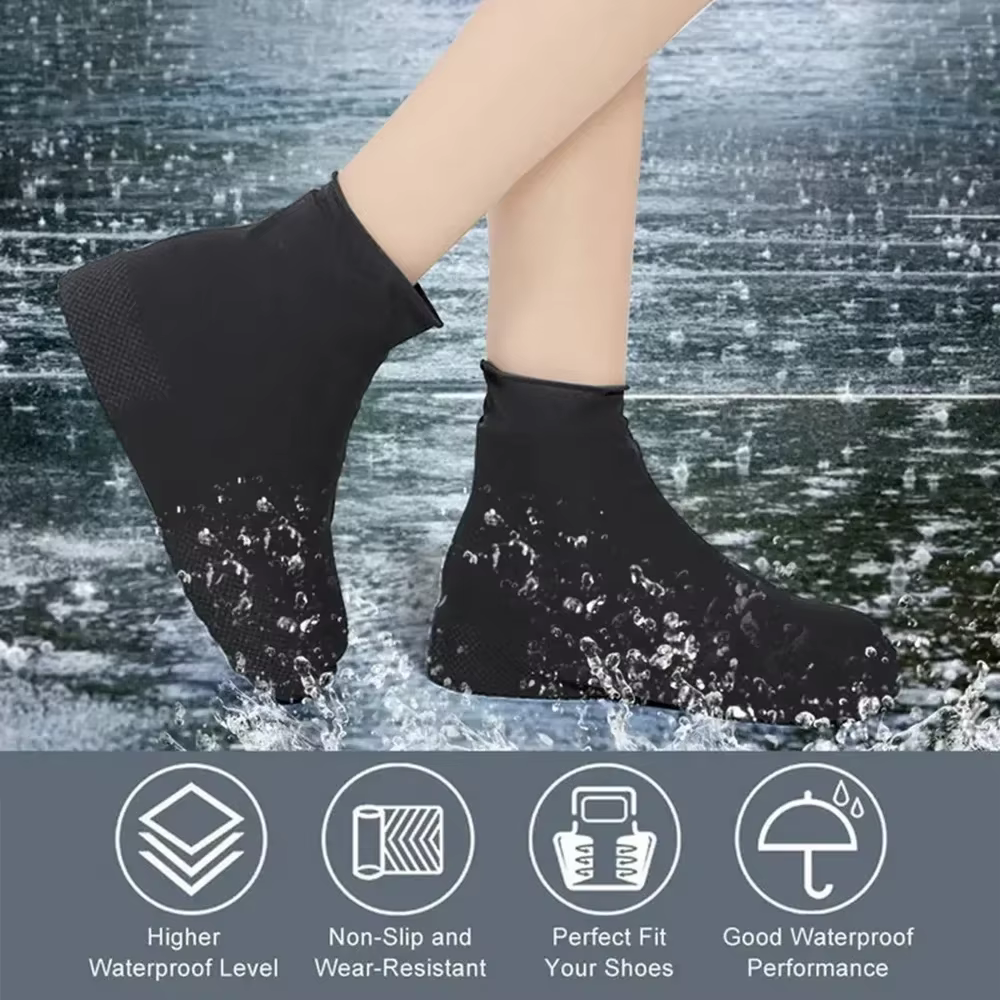 Couvre-chaussures de pluie imperméables, couvre-chaussures de protection, bottes, équipement, articles ménagers, maison, jardin
