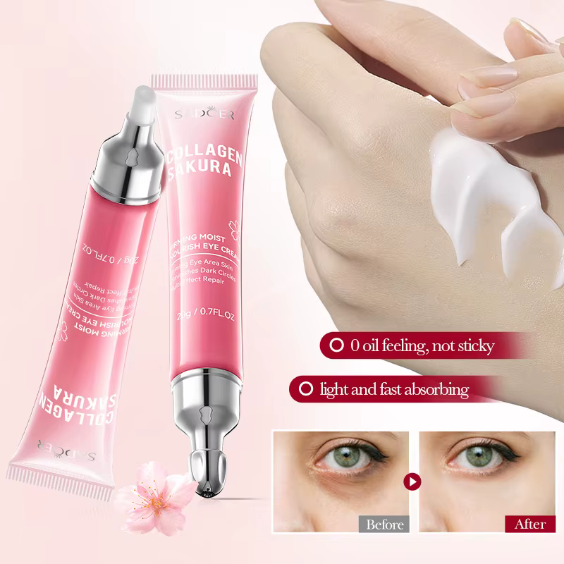 SADOER Sakura crème pour les yeux Anti cernes élimination
