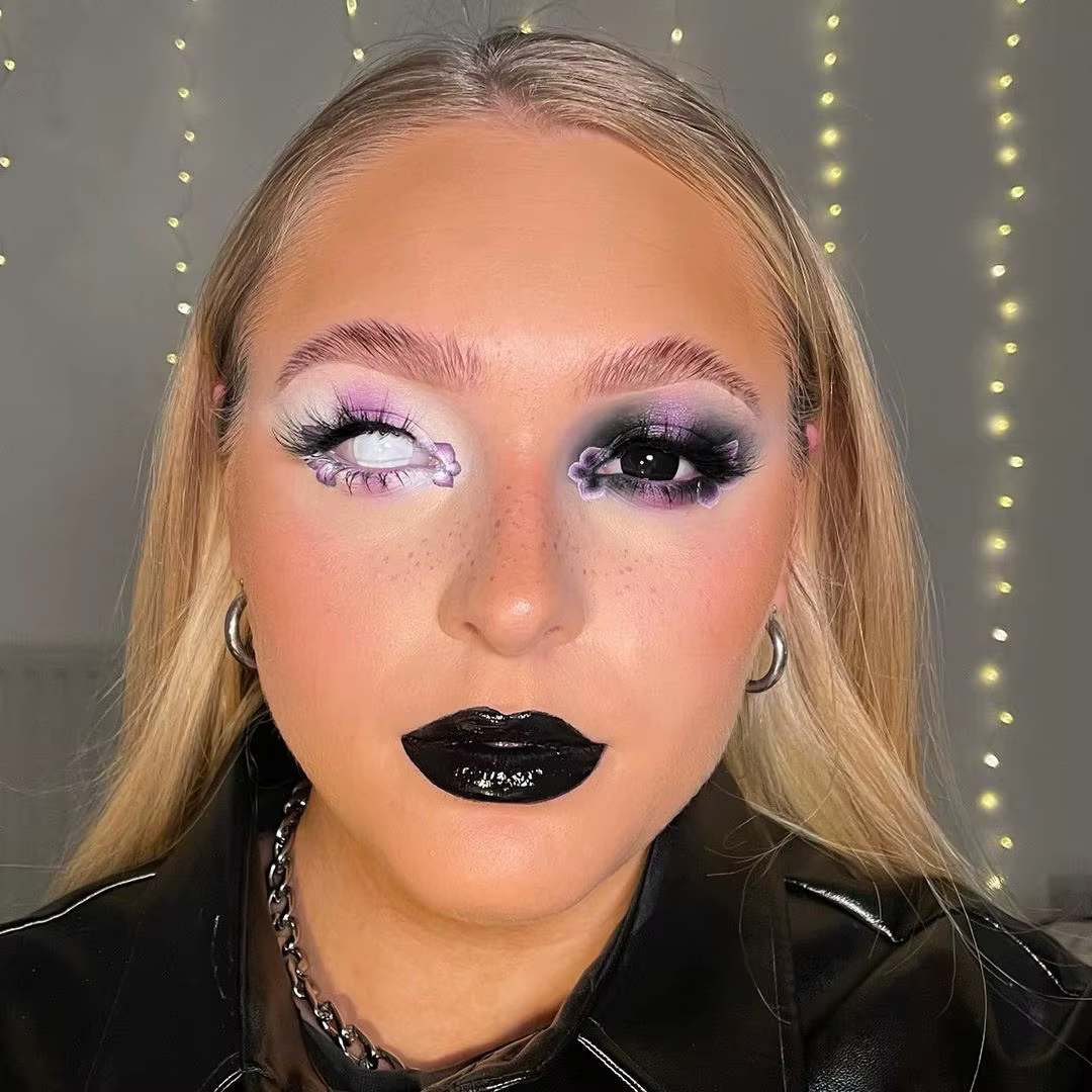 Bio-essence 1 paire de lentilles de Contact Halloween Cosplay yeux de chat jaunes